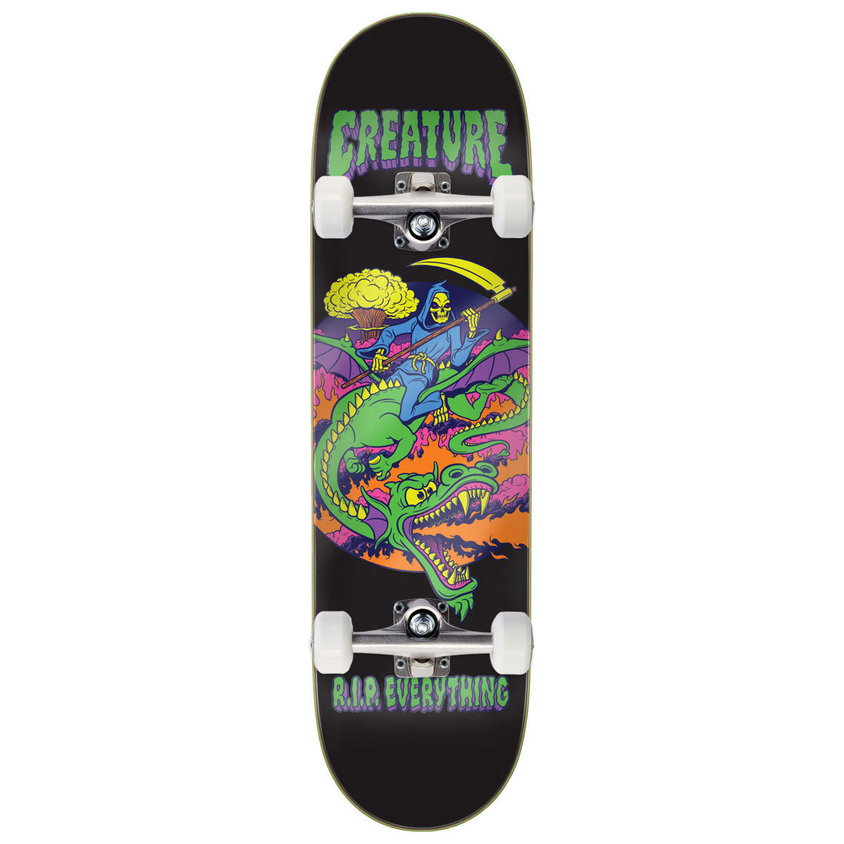 Creature RIP Everything SM 7 Ply Birch Skateboard Complete - 8.51
