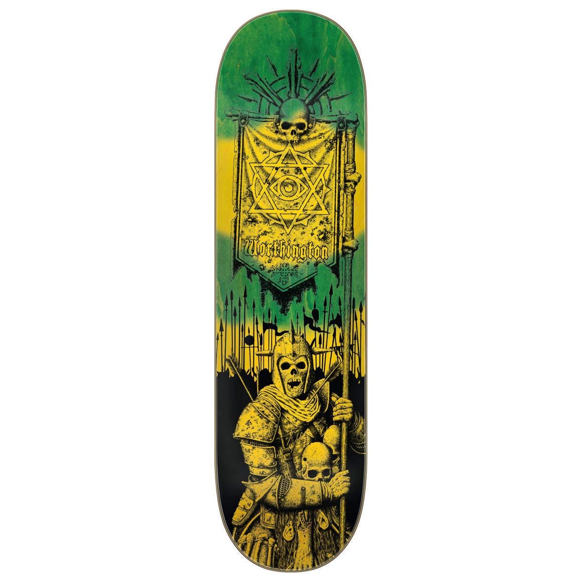 Creature Worthington Messenger VX Skateboard Deck - 8.60