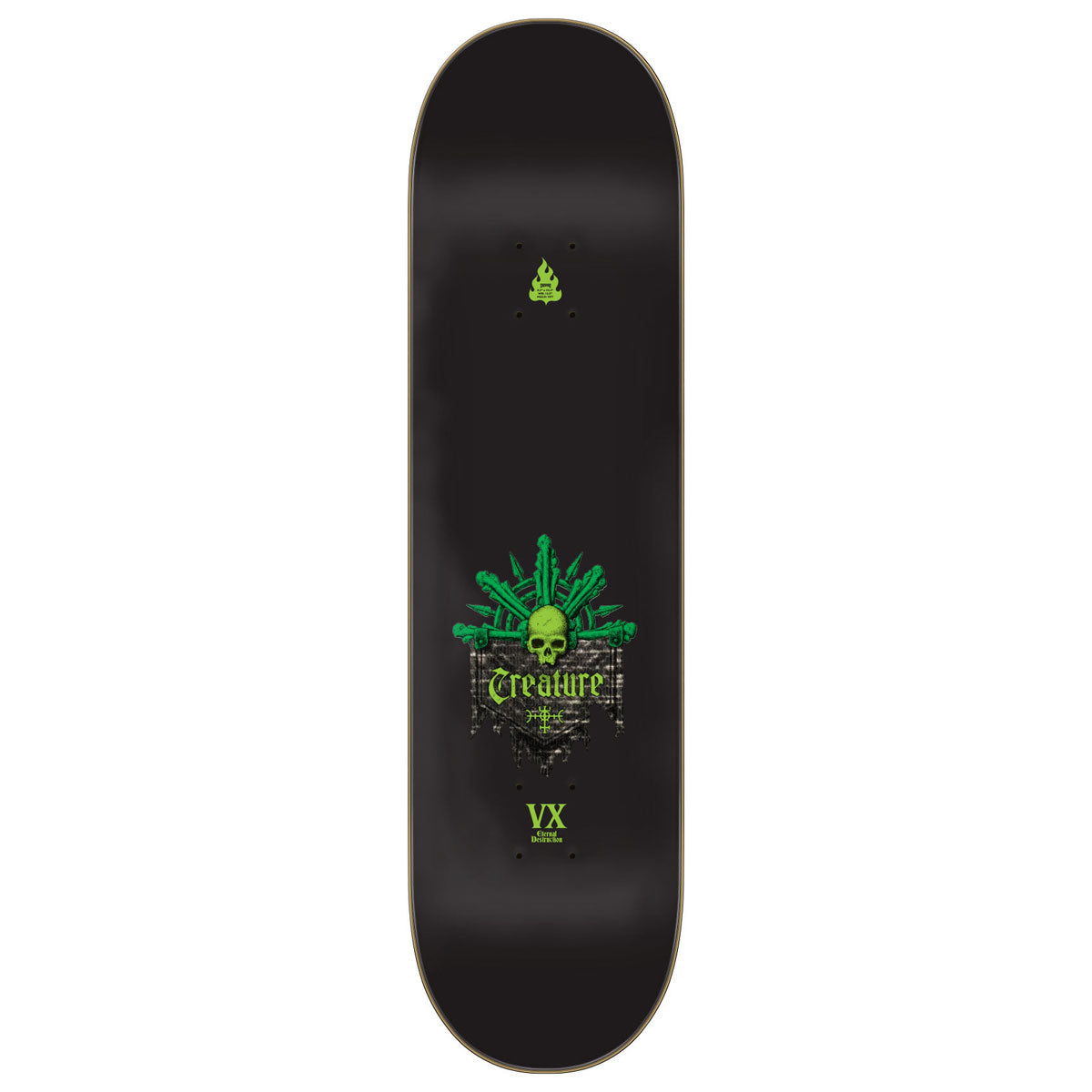 Creature Gravette Messenger VX Skateboard Complete - 8.30