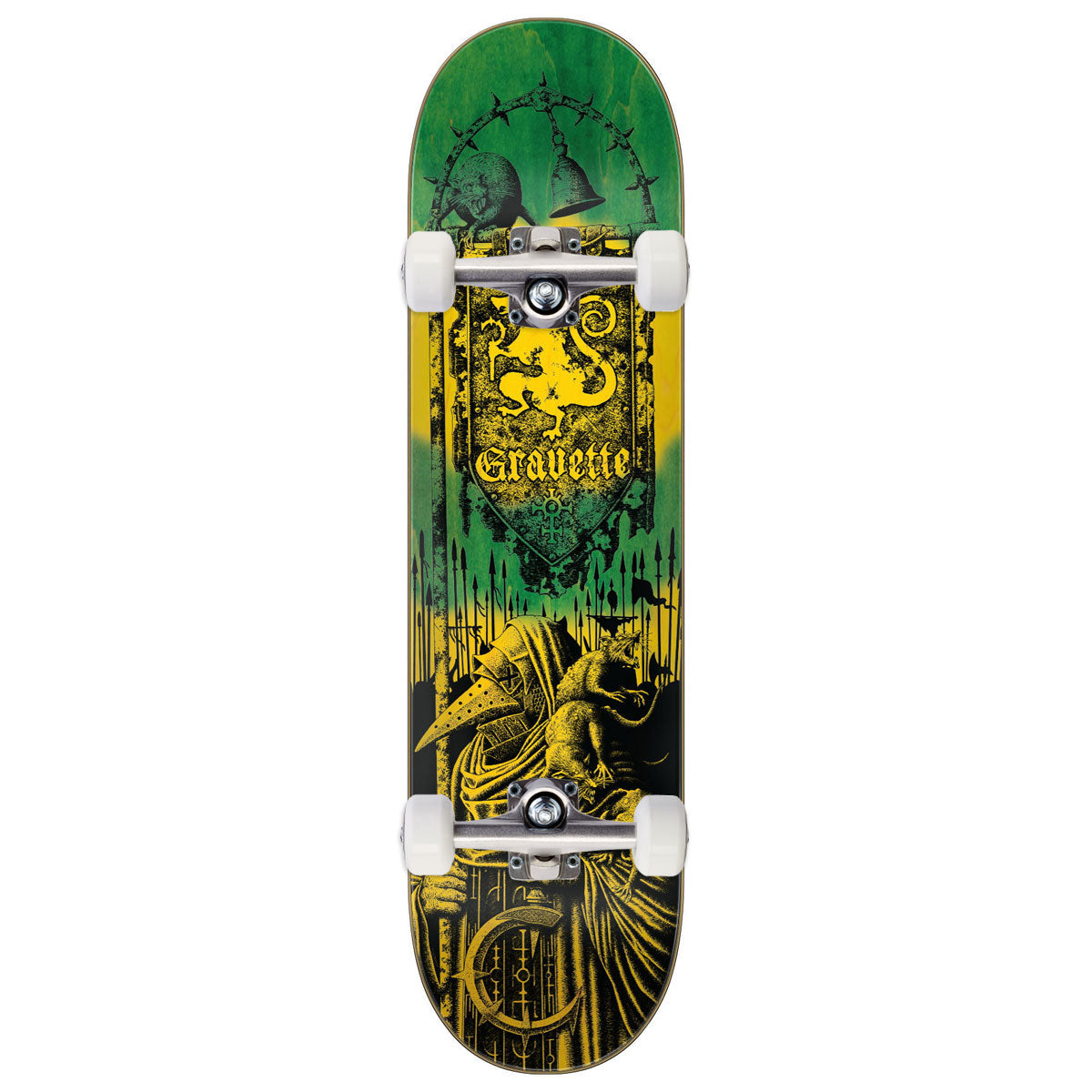 Creature Gravette Messenger VX Skateboard Complete - 8.30