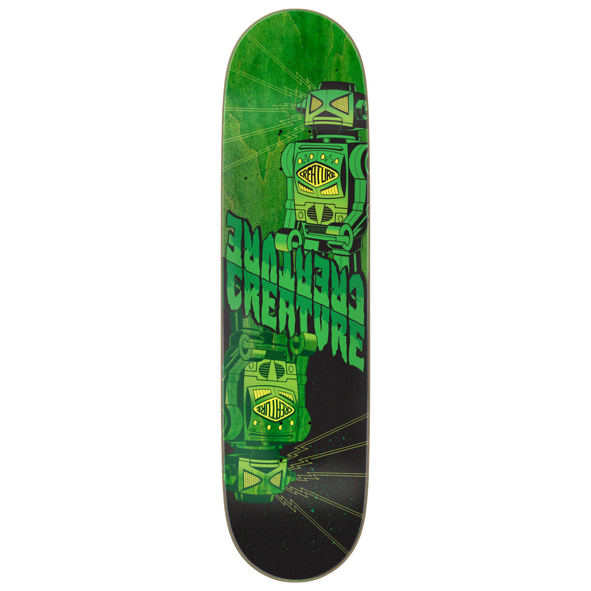 Creature Fiend Twin Robot 7 Ply Birch Skateboard Deck - 8.20