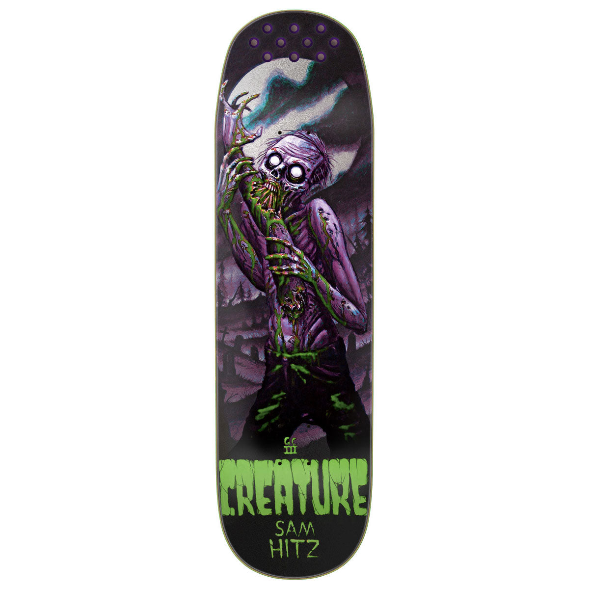 Creature Hitz Feeding Time XX Pro Skateboard Deck - 8.99