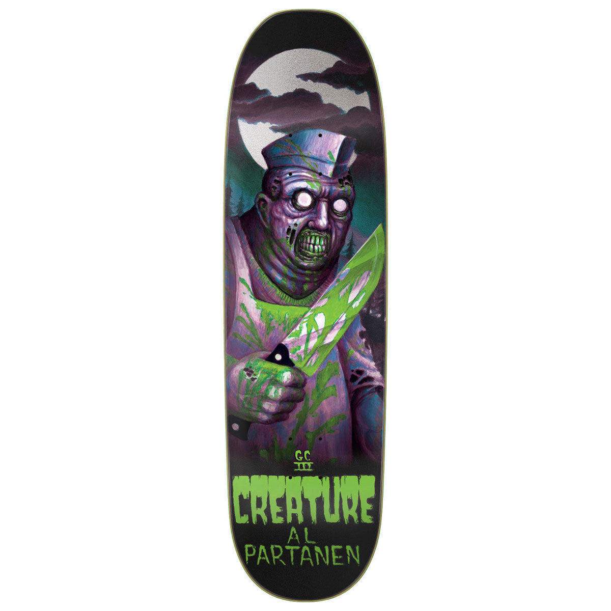 Creature Partanen Feeding Time XX Pro Skateboard Deck - 8.80