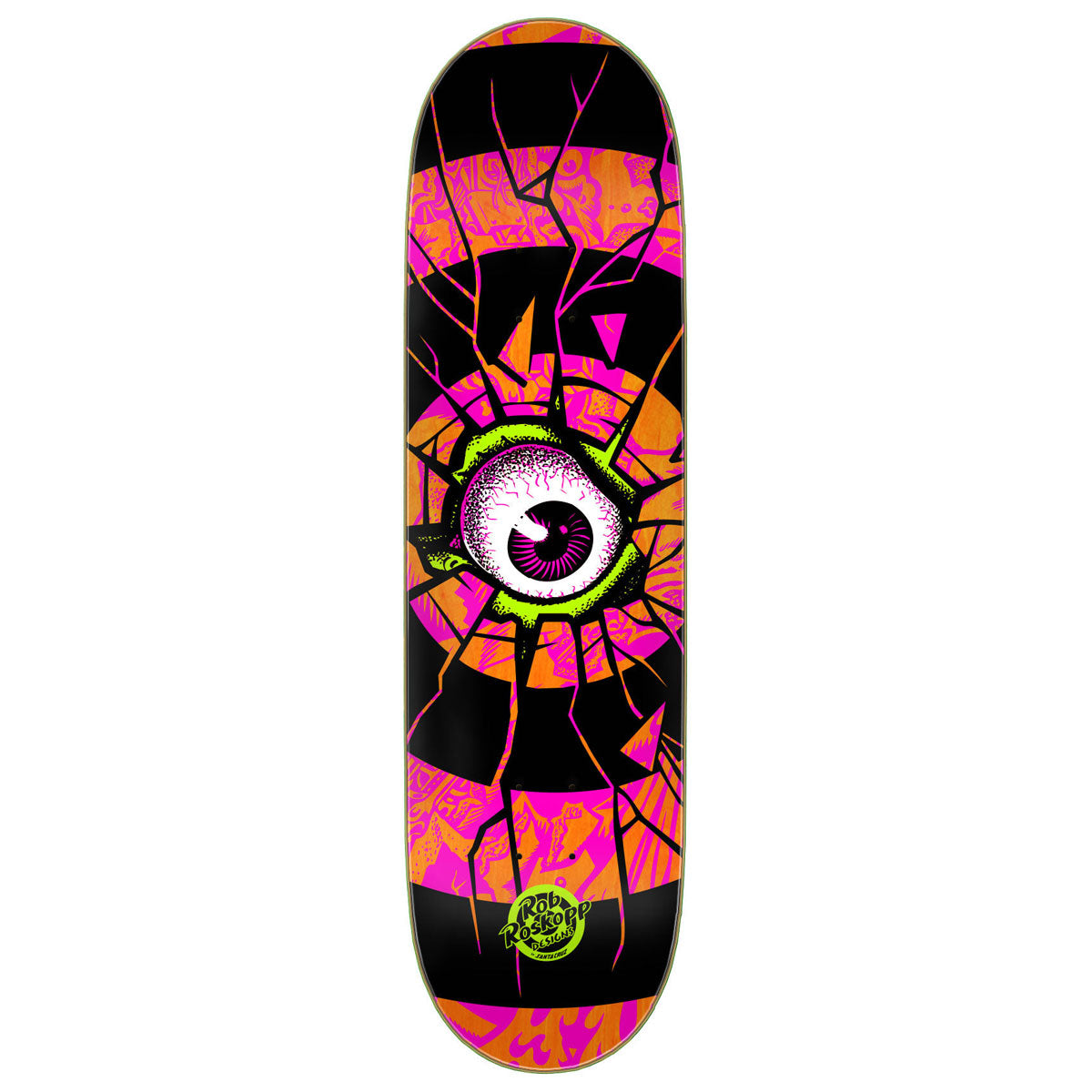 Santa Cruz Roskopp Dissect 7 Ply Birch Skateboard Deck - 8.50