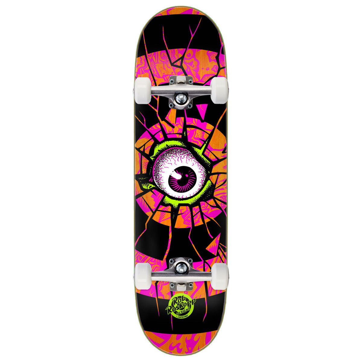 Santa Cruz Roskopp Dissect 7 Ply Birch Skateboard Complete - 8.50