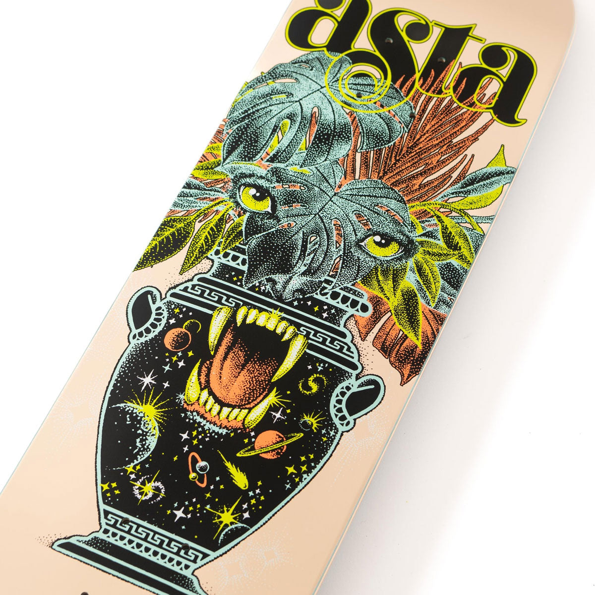 Santa Cruz Asta Cosmic Eyes Twin Pro Skateboard Complete - 8.20