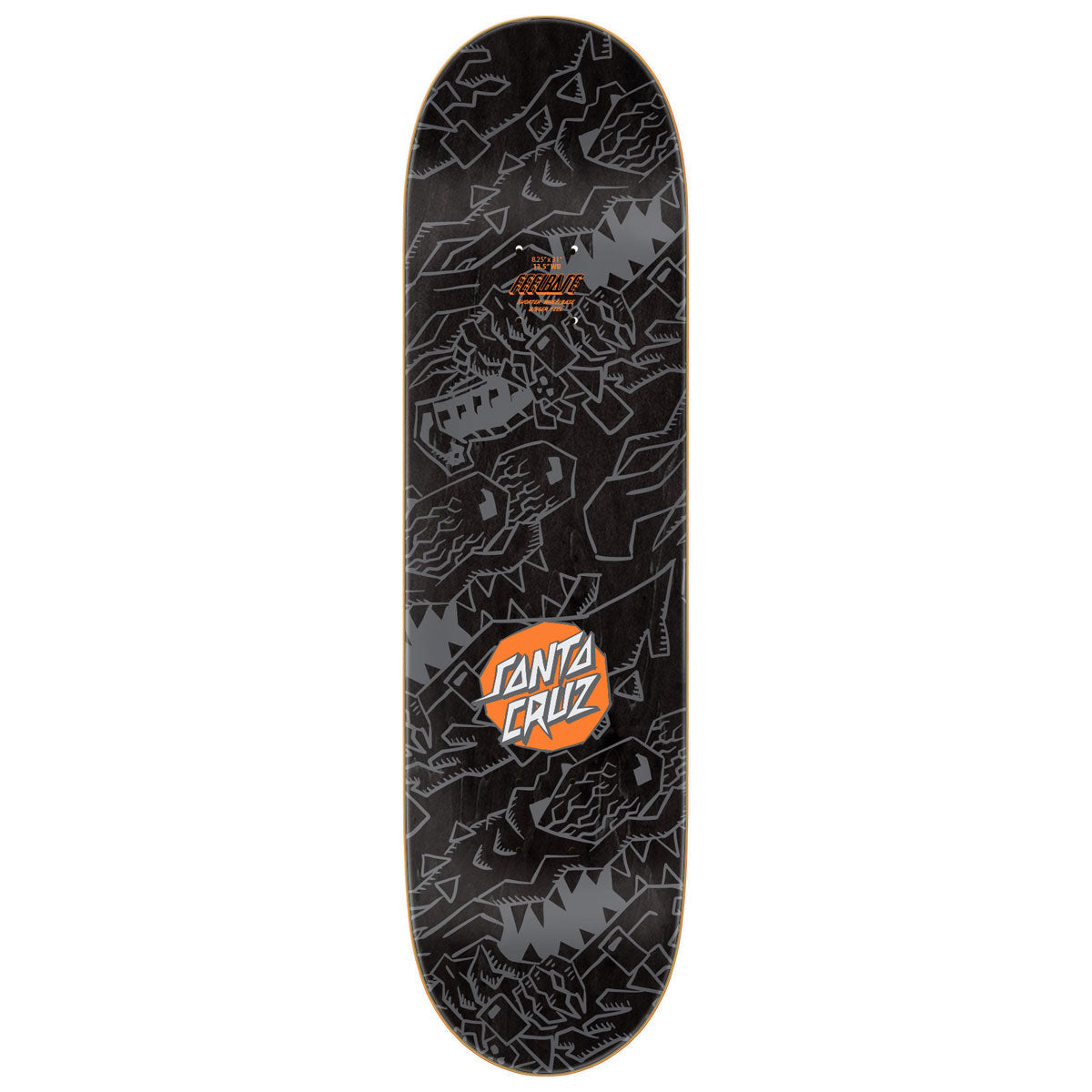 Santa Cruz Meek Scratched Slasher FeelBase Pro Skateboard Complete - 8.25