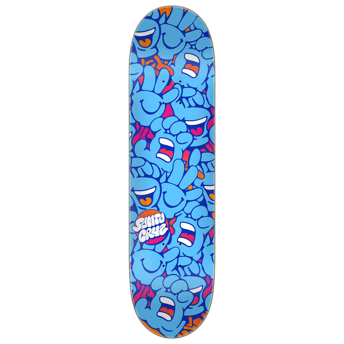 Santa Cruz Hand Pile FeelBase Skateboard Deck - 7.75