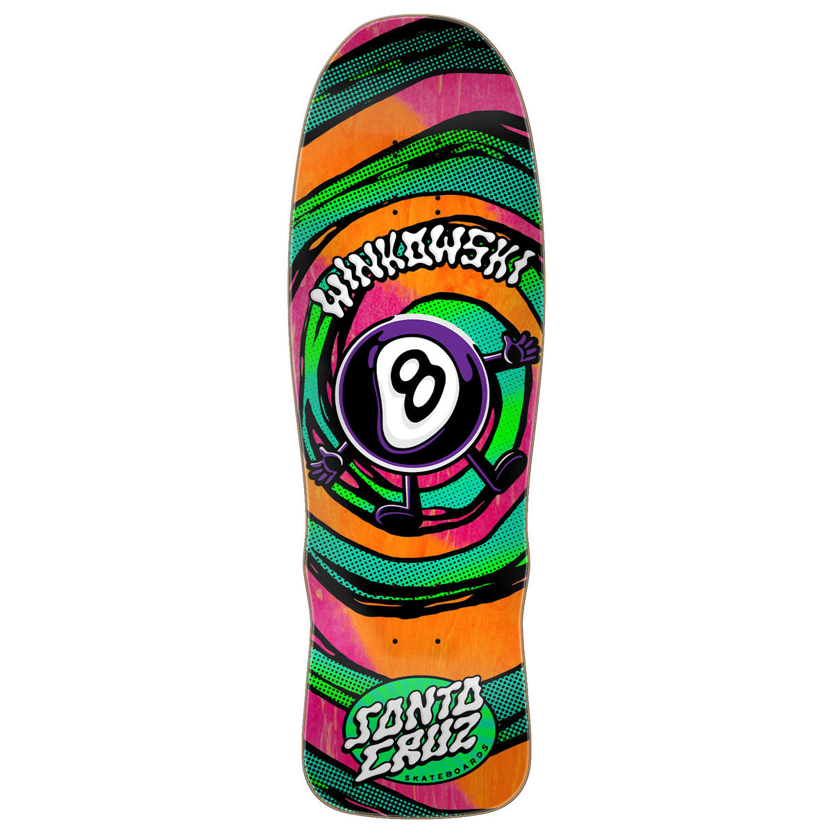 Santa Cruz Winkowski Vertigo Medium Pro Skateboard Deck - 9.50