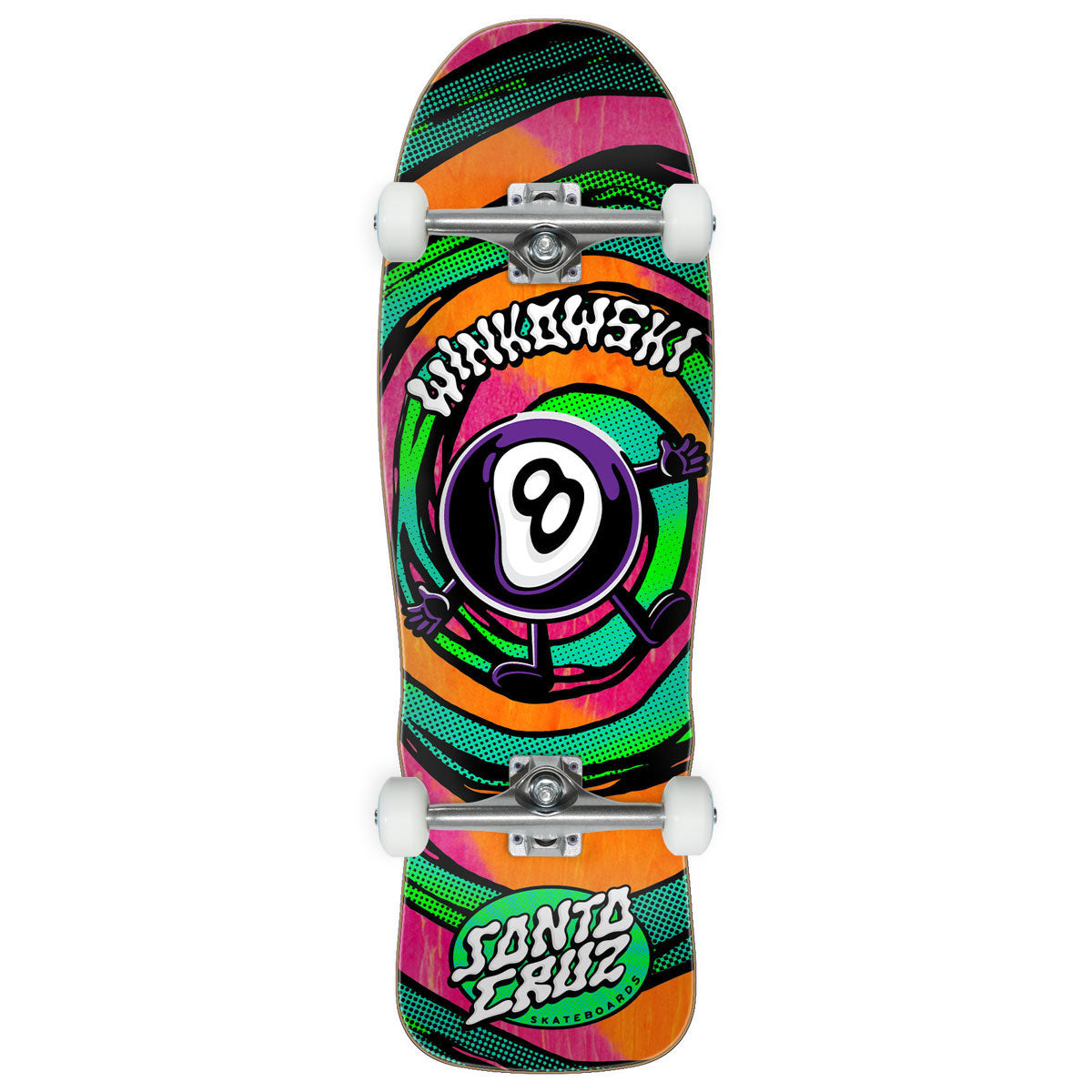 Santa Cruz Winkowski Vertigo Medium Pro Skateboard Complete - 9.50