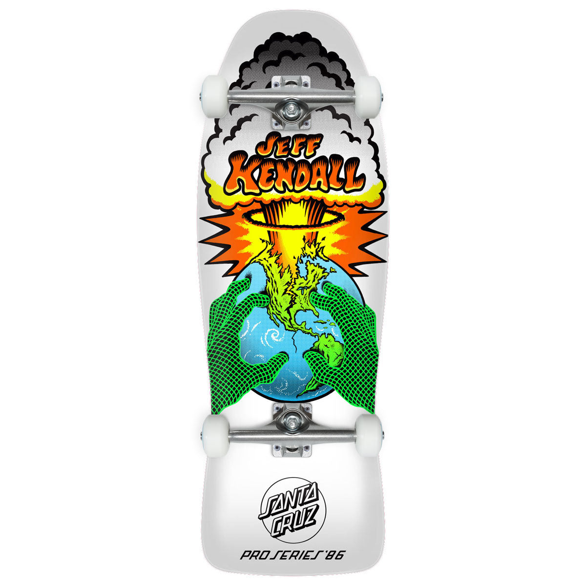 Santa Cruz Kendall End of the World 2025 Reissue Skateboard Complete - 10.00