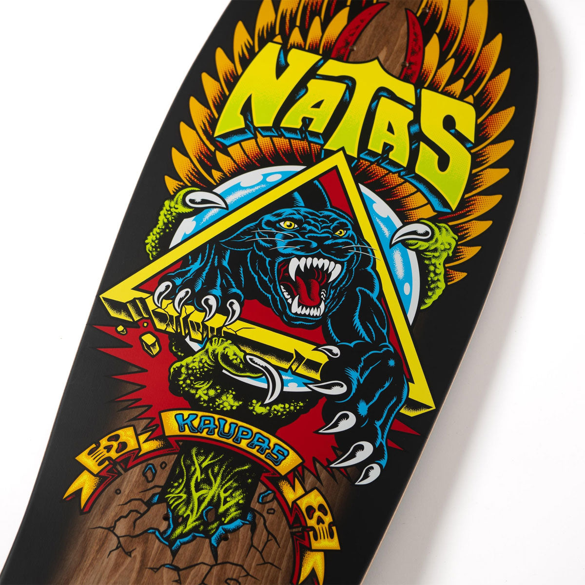 Santa Cruz Natas SC Panther Reissue Skateboard Complete - 10.538