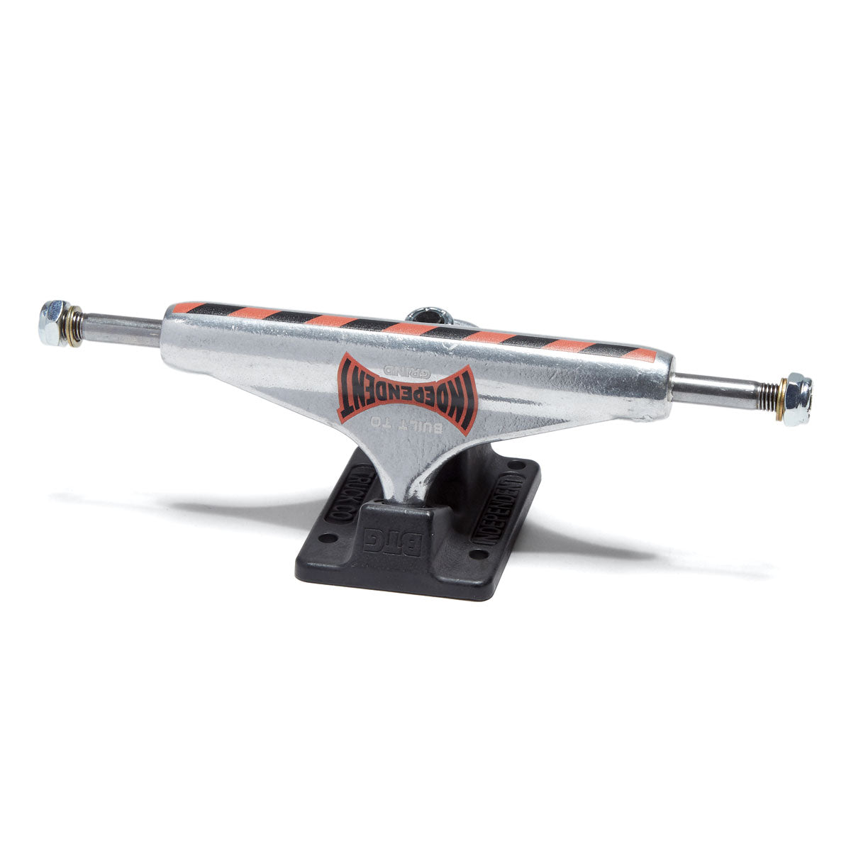 Independent Stage 11 Built To Grind Skateboard Trucks - Silver/Black - 144mm image 1