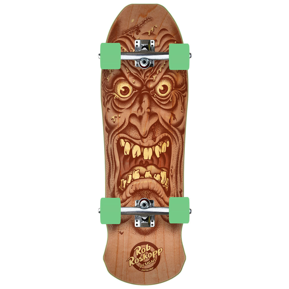Santa Cruz Roskopp Face Shaped Pre-Built Cruiser Complete - 9.50