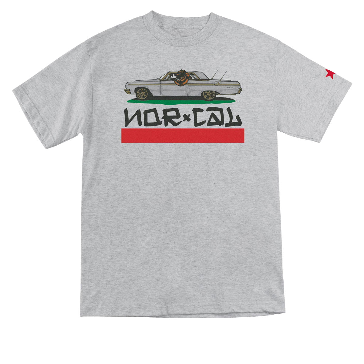 Nor Cal Low Bear T-Shirt - Sport Grey image 1