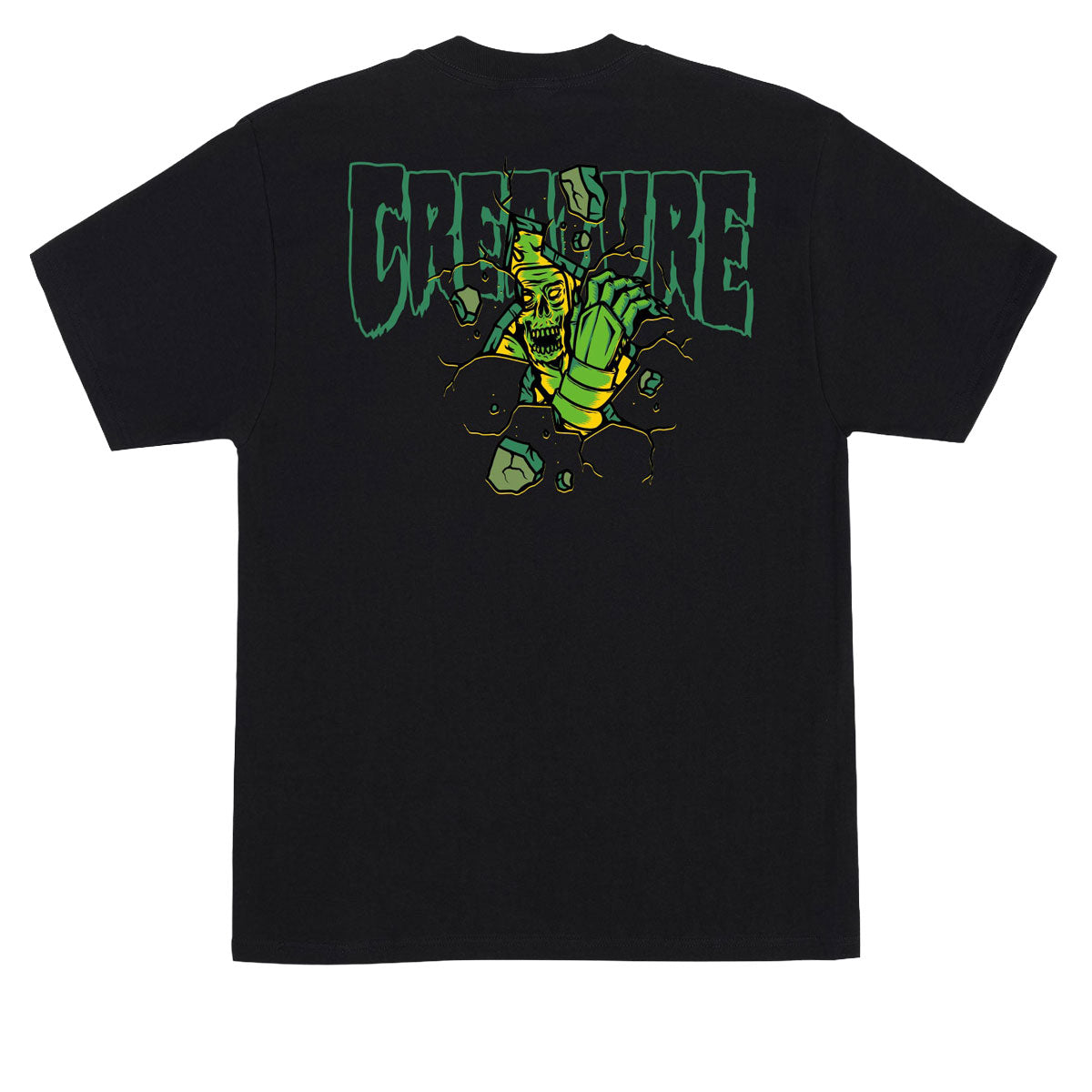Creature Breaker Logo Outline T-Shirt - Black image 1