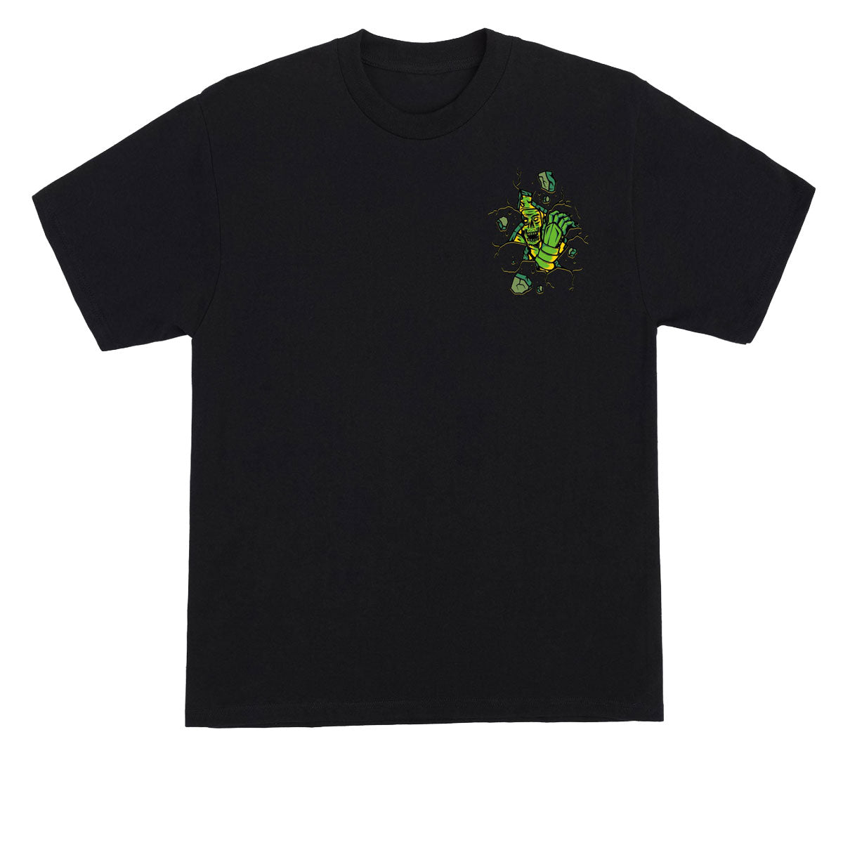 Creature Breaker Logo Outline T-Shirt - Black image 2