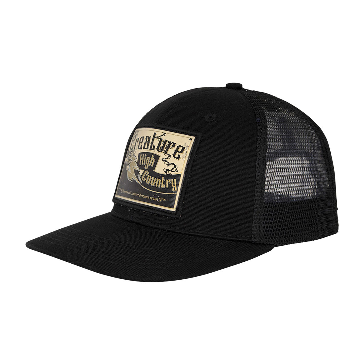 Creature High Country Trucker Hat - Black image 1