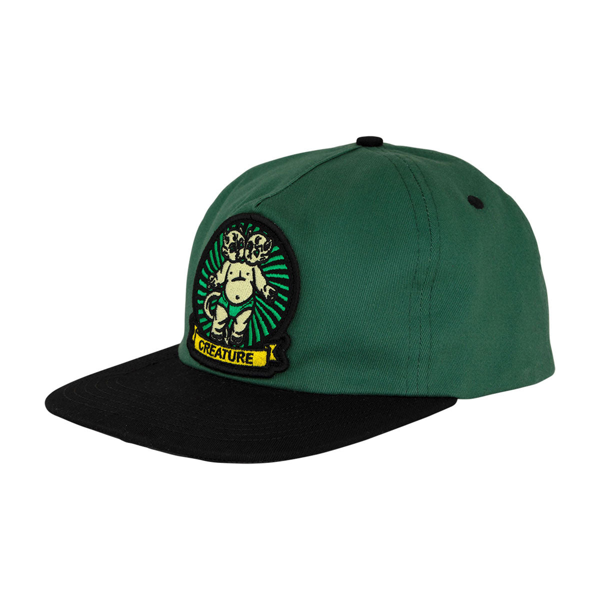 Creature Sideshow Snapback Hat - Green image 1