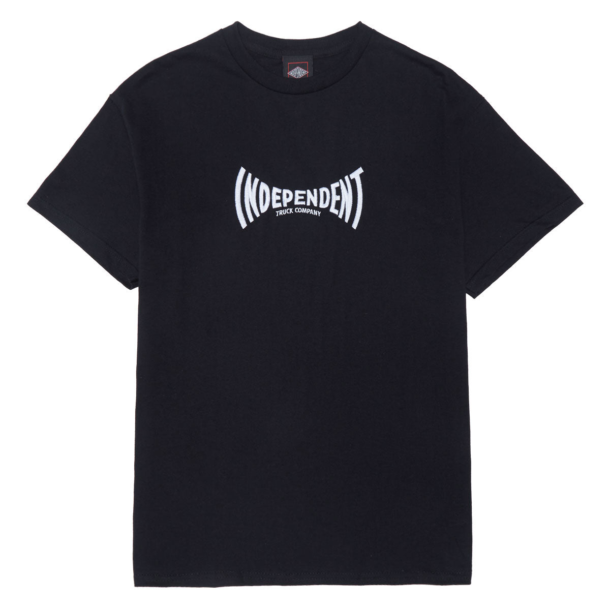Independent Embroidered Span T-Shirt - Black image 1