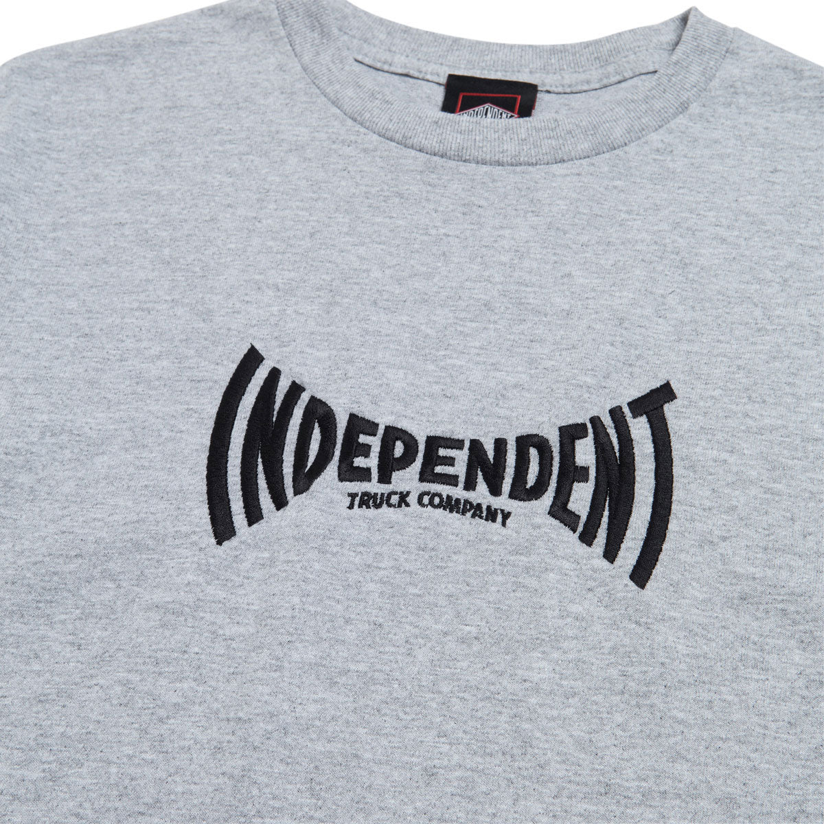 Independent Embroidered Span T-Shirt - Sport Grey image 2
