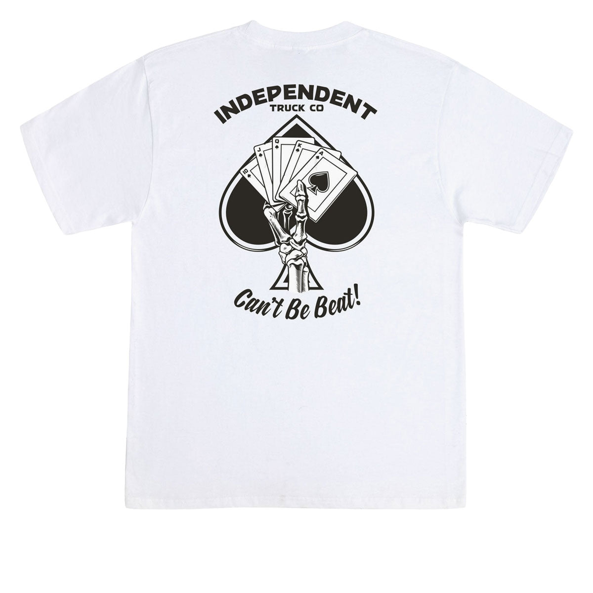 Independent Royal Flush T-Shirt - White image 1
