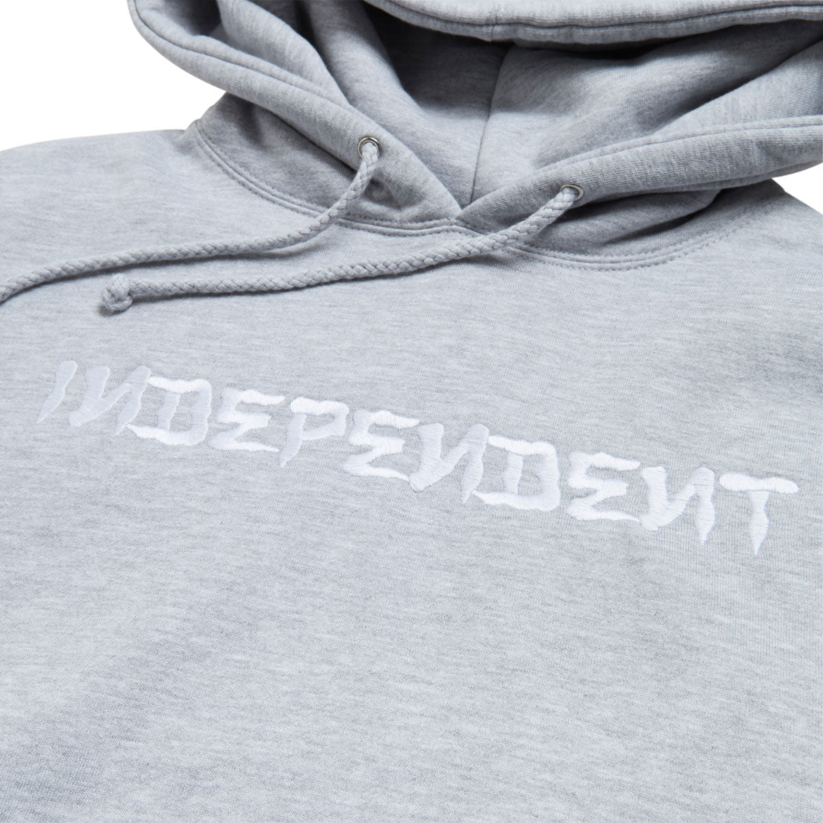 Independent Dressen Bar Embroidered Hoodie - Grey Heather image 2