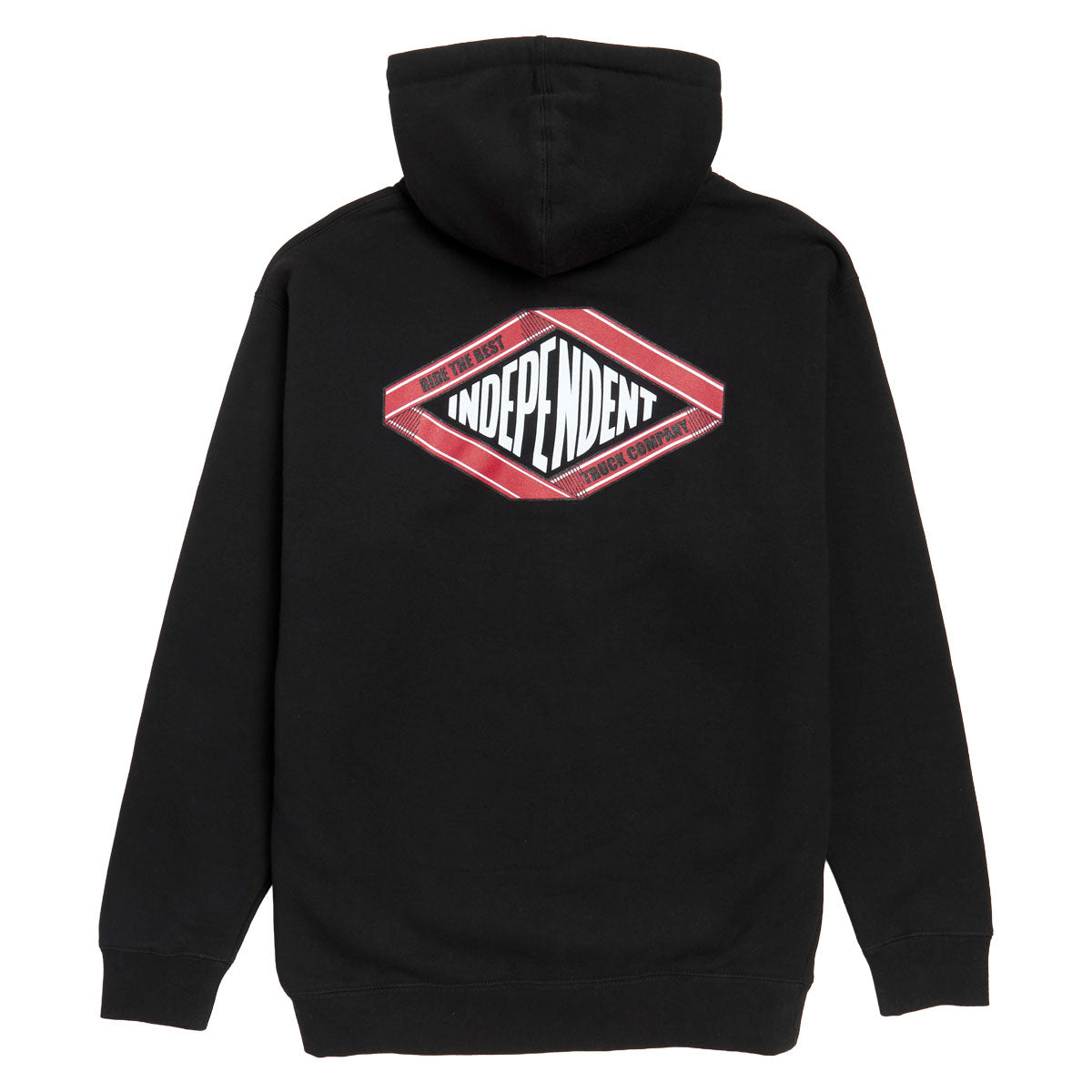 Independent Scroll 2 Zip Hoodie - Black image 2