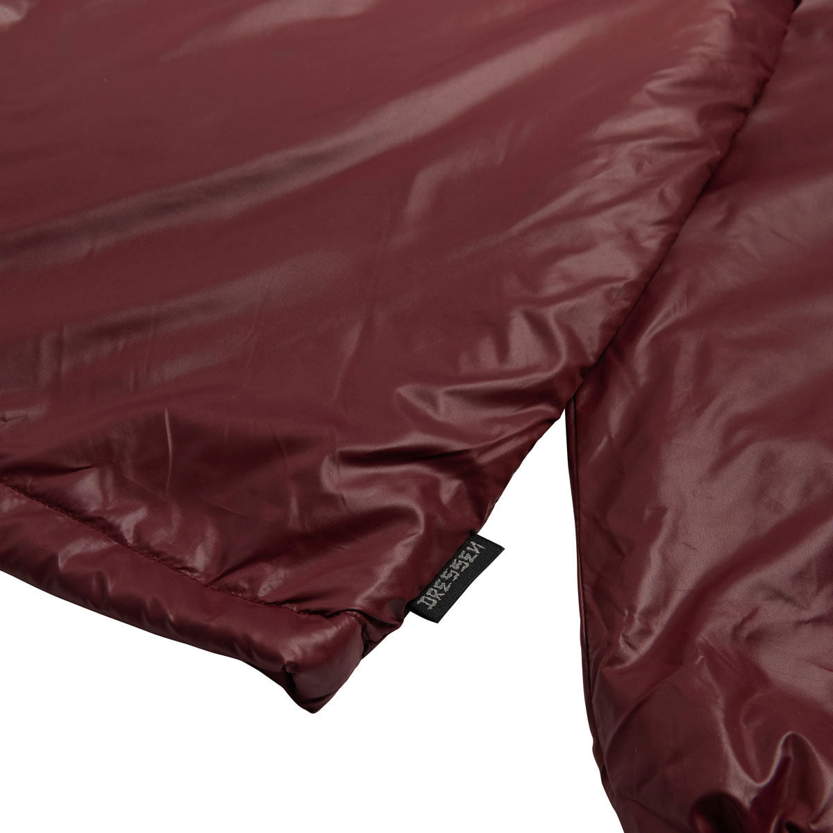 Independent Dressen Skull Rose Hooded Windbreaker Jacket - Burgundy image 5