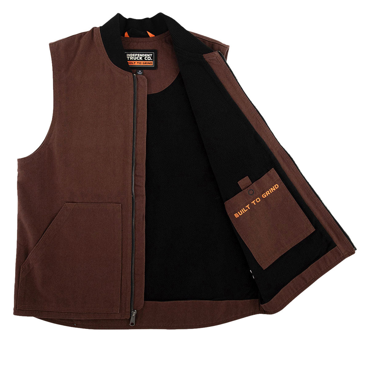 Independent Built To Grind Vest - Chocolate image 3