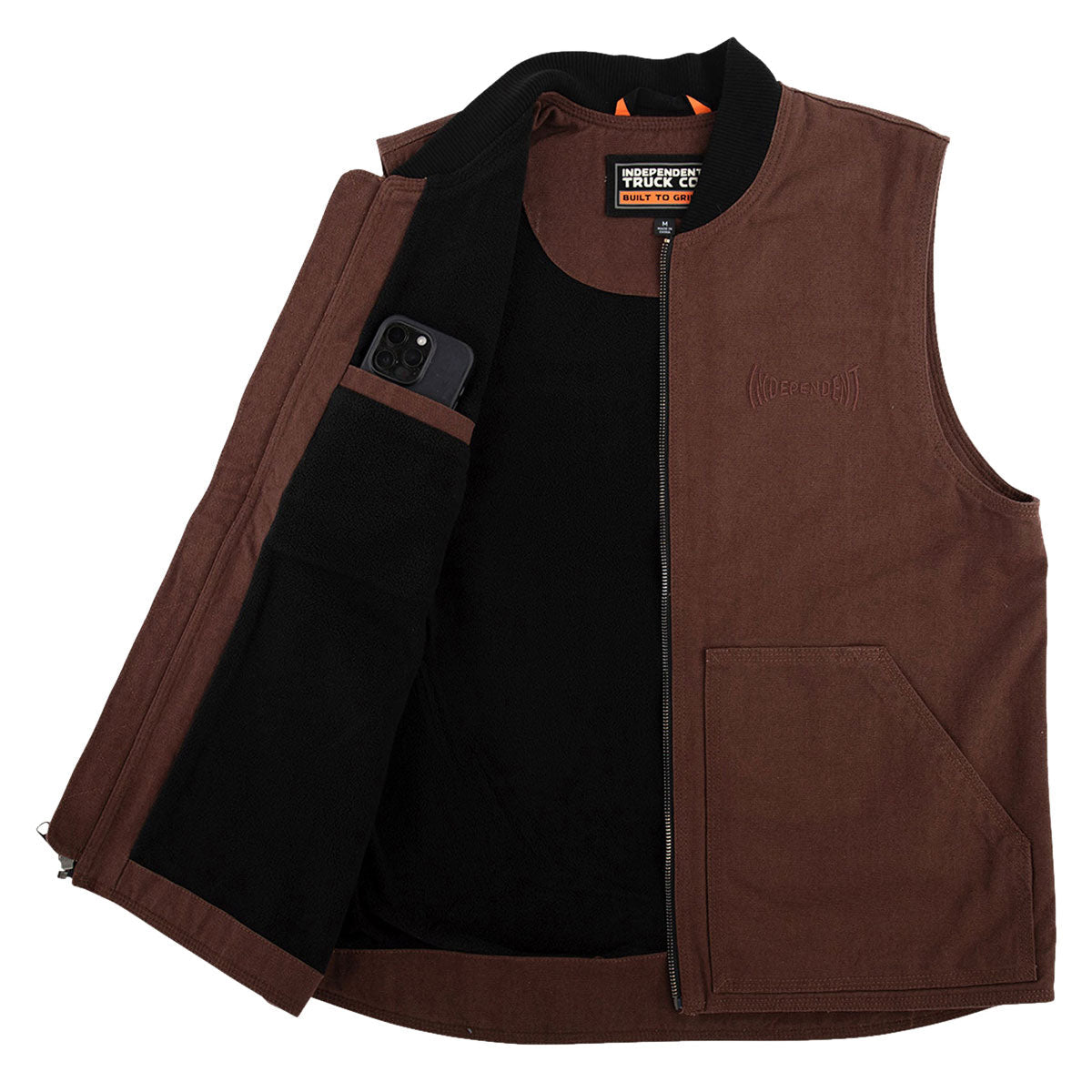 Independent Built To Grind Vest - Chocolate image 4