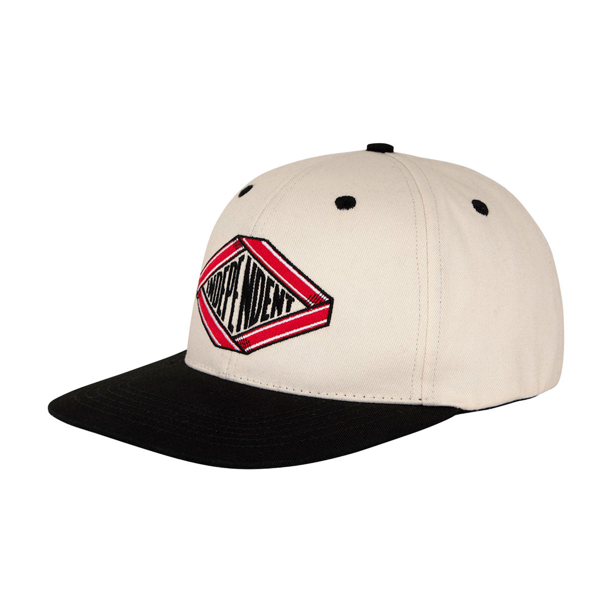 Independent Scroll 2 Snapback Hat - Natural/Black image 1