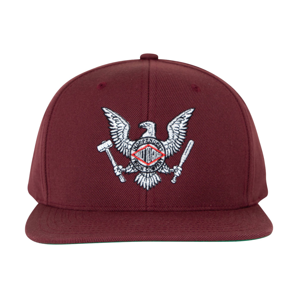 Independent Tools Of The Trade Snapback Hat - Maroon image 2