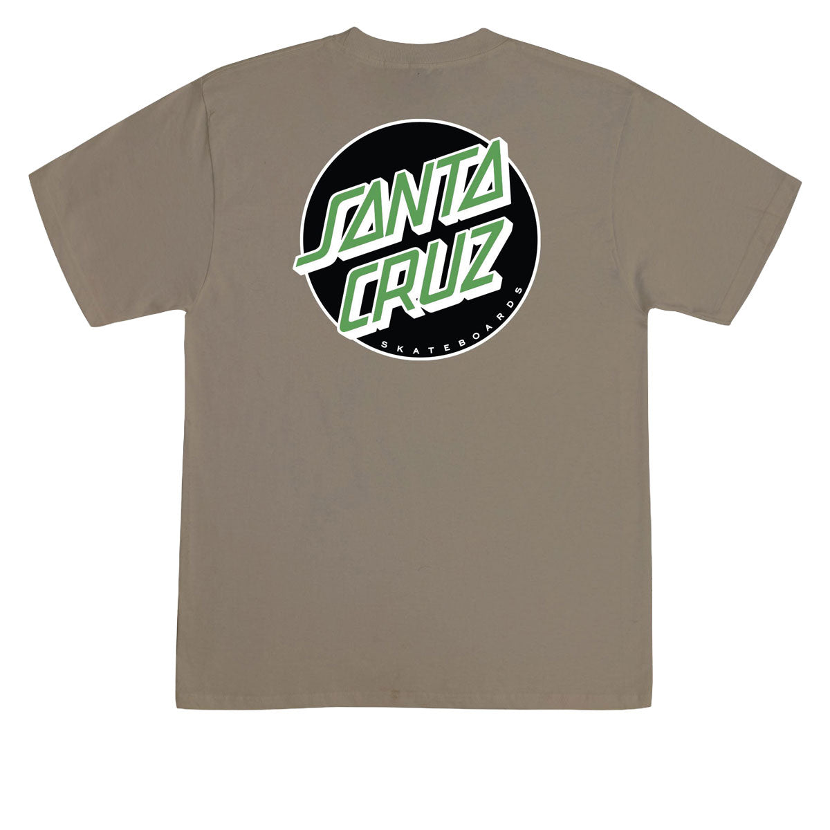 Santa Cruz Other Dot T-Shirt - Prairie Dust/Black/Green image 2