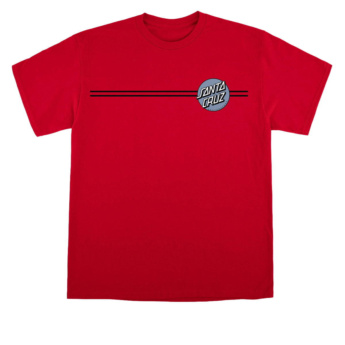 Santa Cruz Other Dot T-Shirt - Cherry Red/Slate image 1