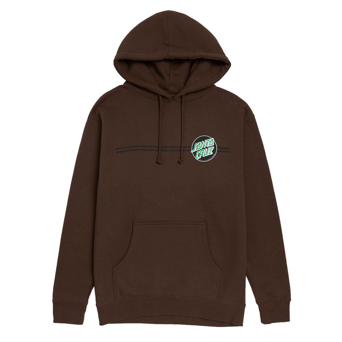Santa Cruz Other Dot Hoodie - Brown/Black/Green image 1