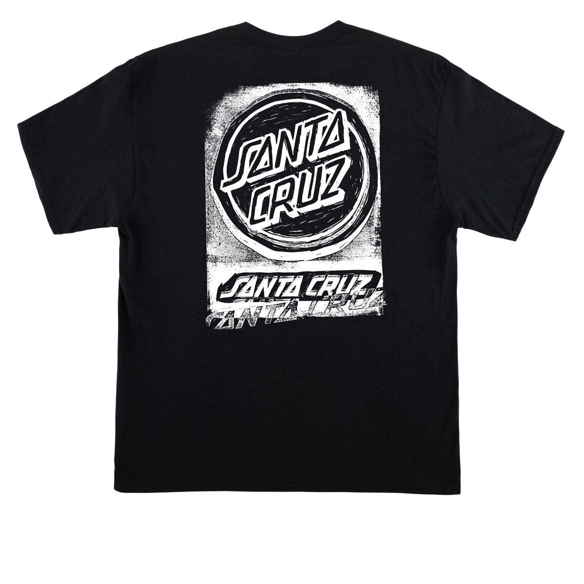 Santa Cruz Cut Opus T-Shirt - Black image 1