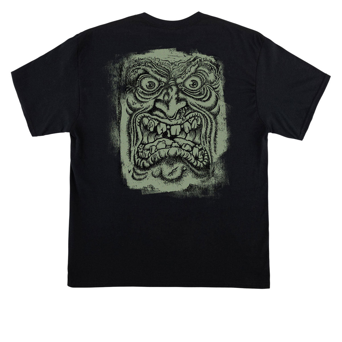 Santa Cruz Roskopp Block Face T-Shirt - Black image 1