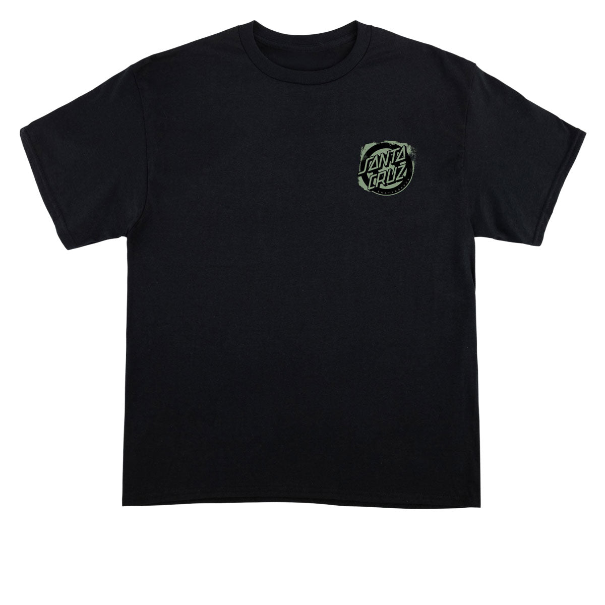 Santa Cruz Roskopp Block Face T-Shirt - Black image 2