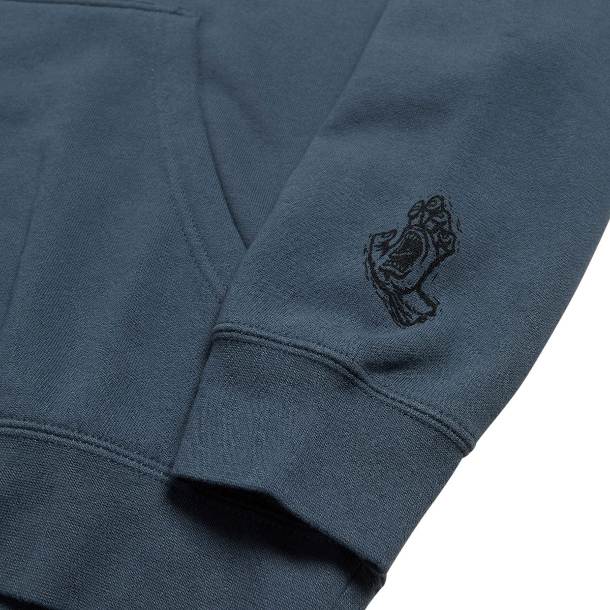Santa Cruz Cut Strip Front Hoodie - Storm Blue image 3