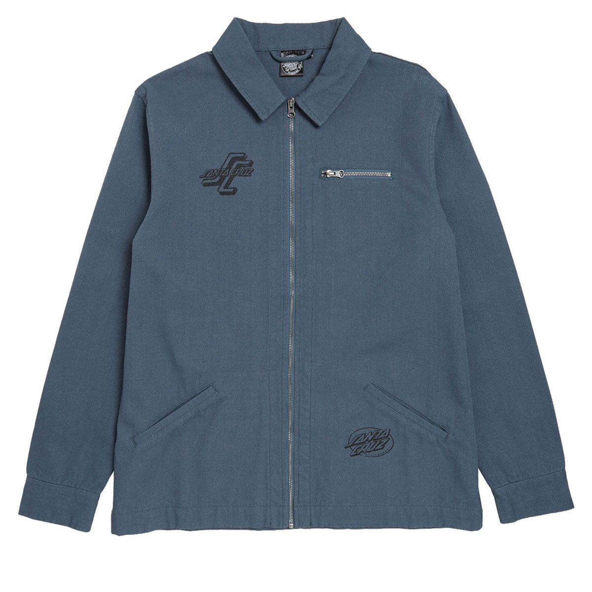 Santa Cruz Woodcut Classic Work Jacket - Washed Navy image 1