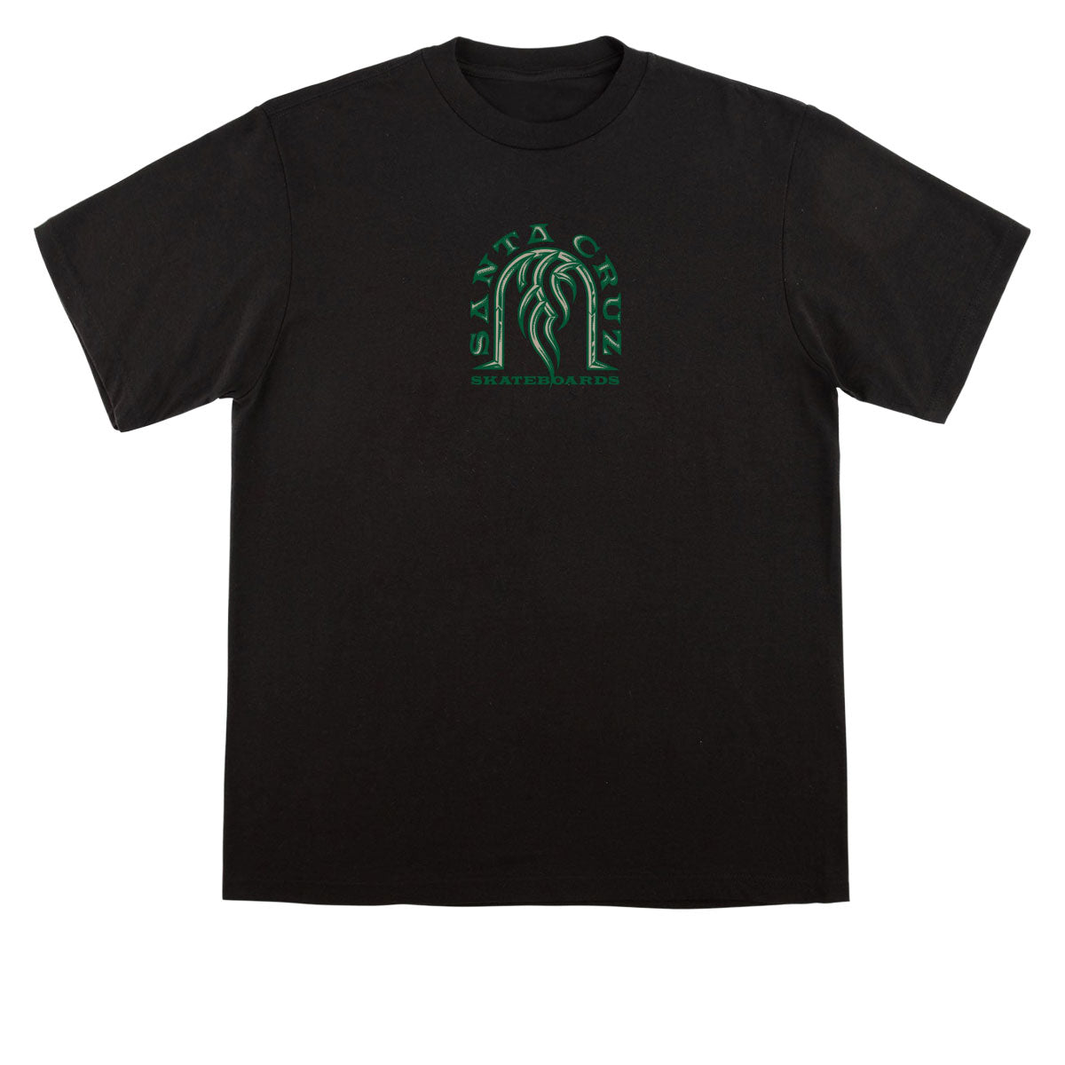 Santa Cruz Dressen Tribal Arch T-Shirt - Black image 1