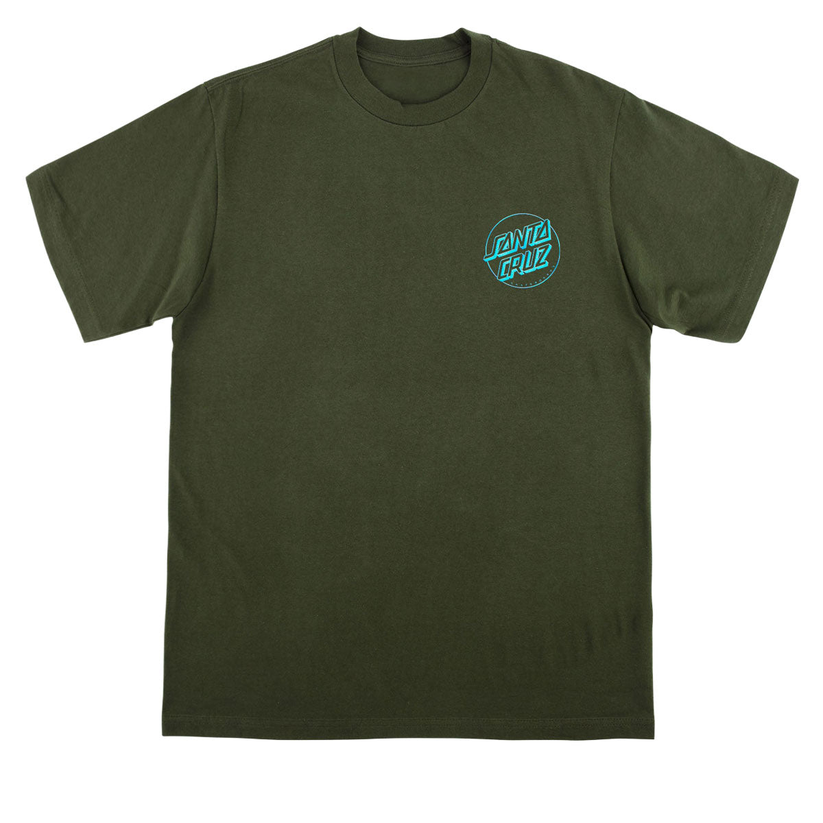 Santa Cruz Wooten Dystopia T-Shirt - Hunter Green image 2