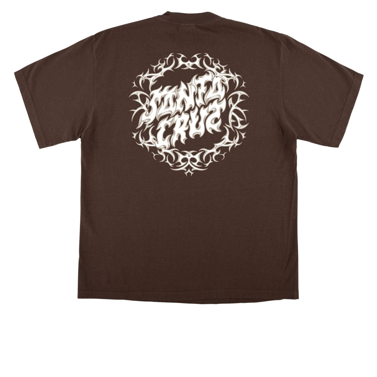 Santa Cruz Razor Dot Center T-Shirt - Mocha image 2