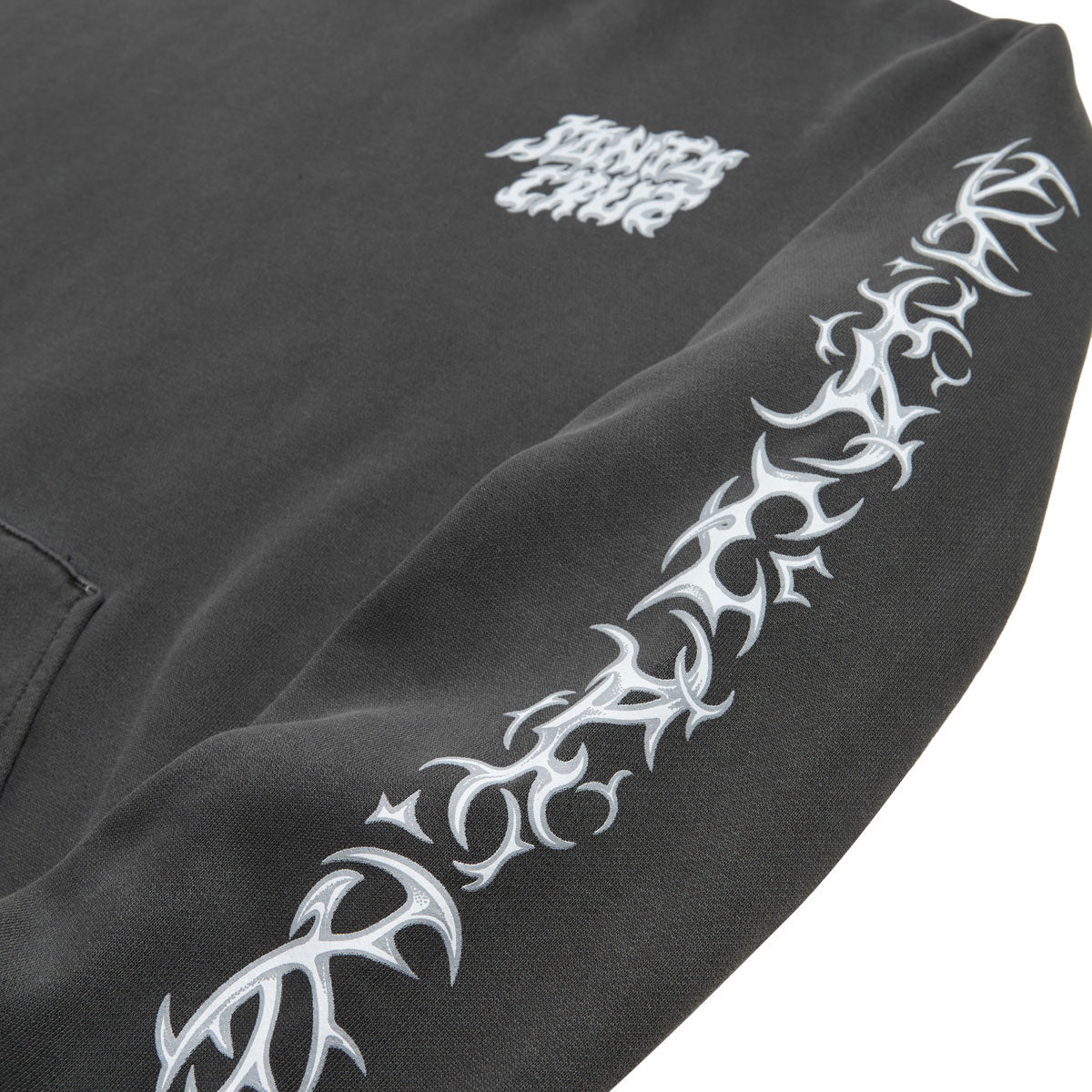 Santa Cruz Razor Dot Center Hoodie - Pigment Black image 3