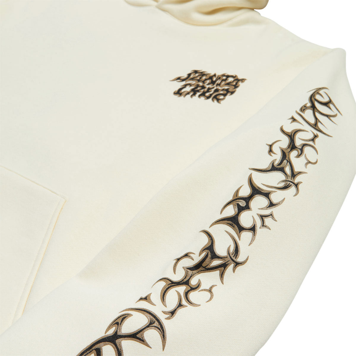 Santa Cruz Razor Dot Center Hoodie - Bone image 3