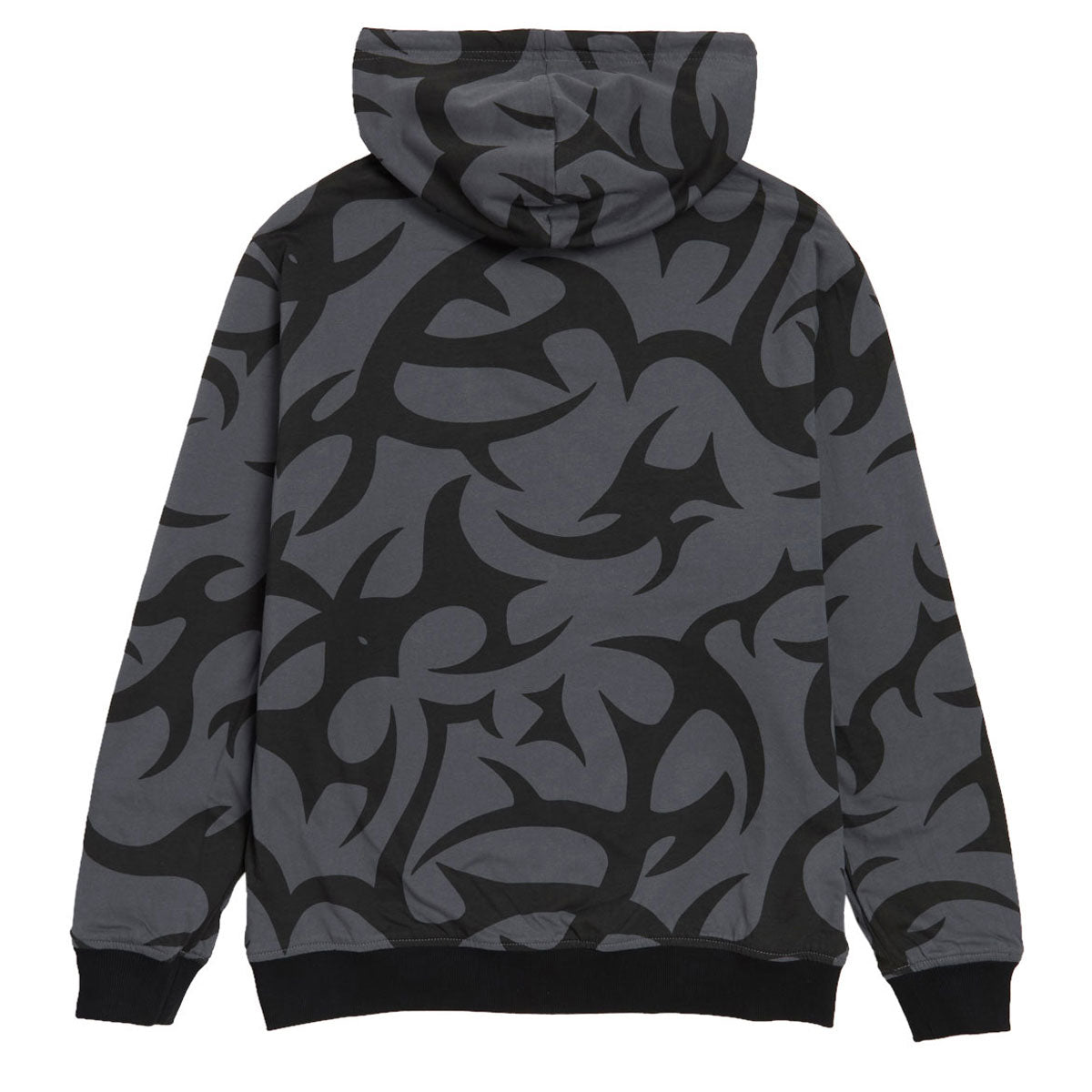 Santa Cruz Dressen Tribal Arch Reversible Hooded Jacket - Black image 3