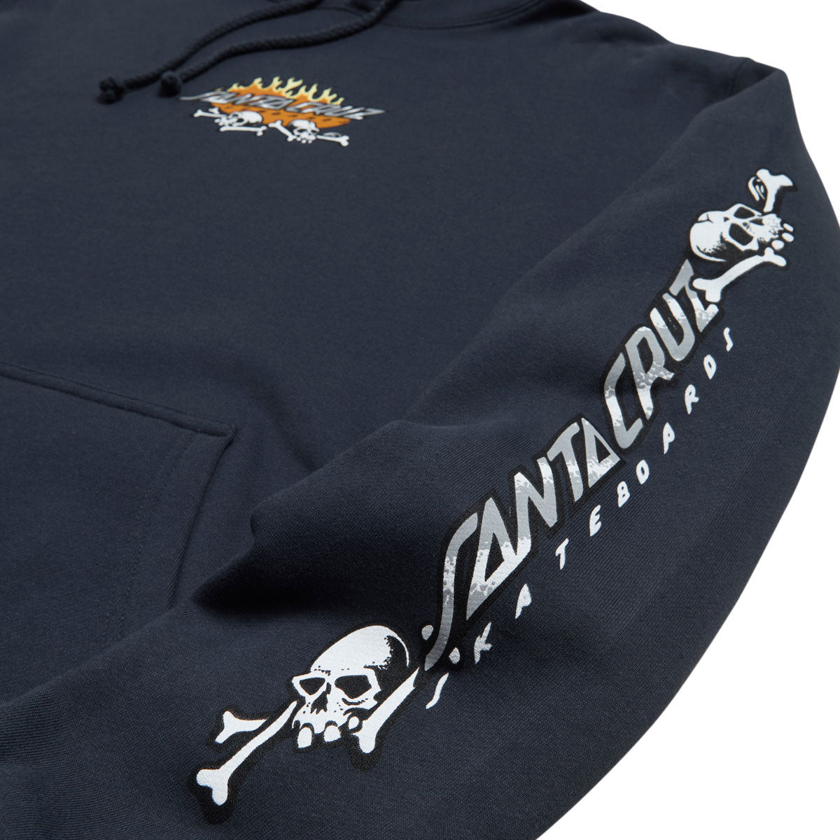 Santa Cruz Salba Voodoo Pit Hoodie - Slate Blue image 2