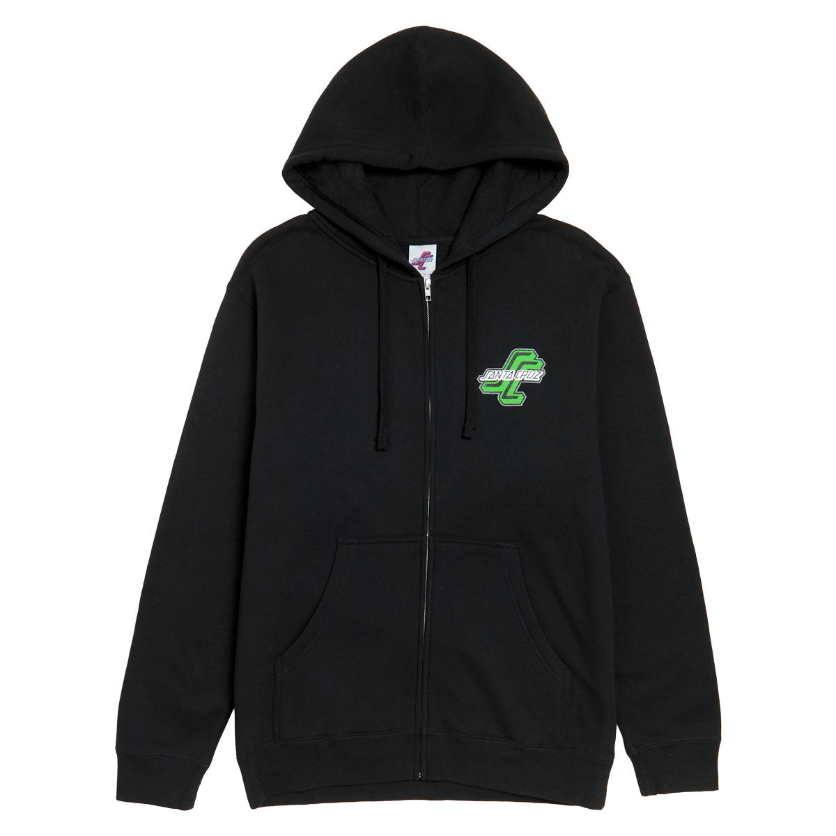 Santa Cruz Outer OGSC Zip Hoodie - Black image 1