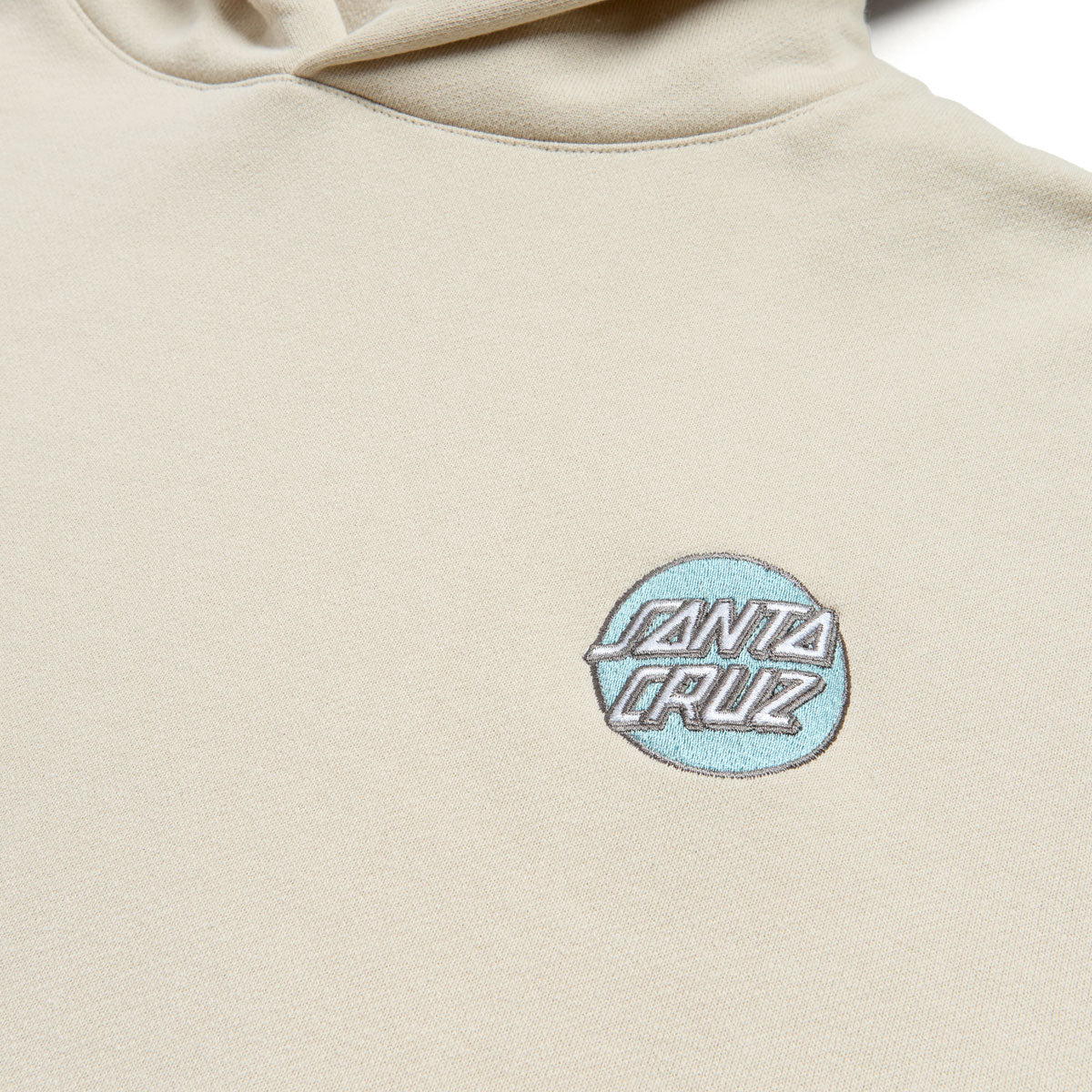 Santa Cruz Womens Cruz Embroidered Hoodie - Ivory image 2